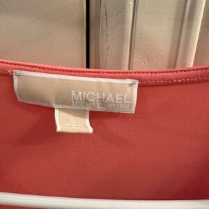 Michael Kors Vibrant Coral Blouse